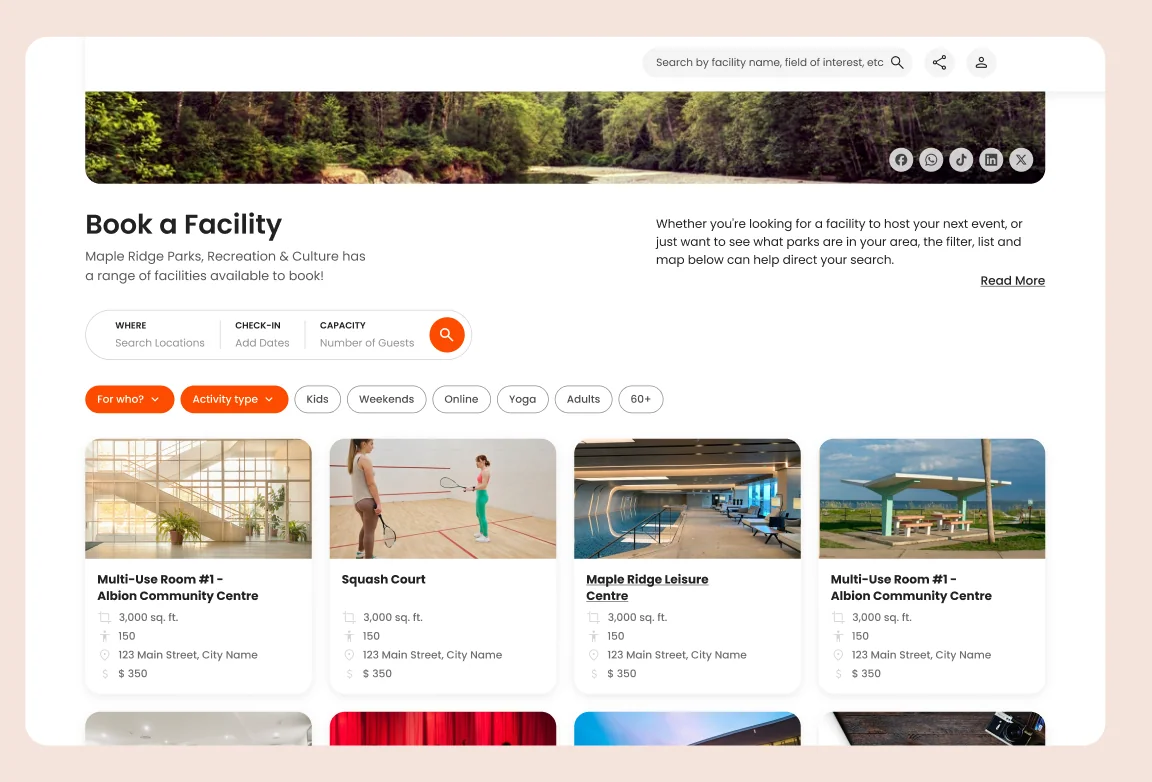 Facility Rental